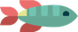 green fish